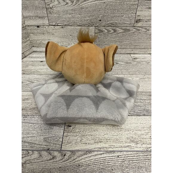 Disney Baby Lion King Simba Lovey Security Blanket Lambs and Ivy Gray Plush - Picture 5 of 7